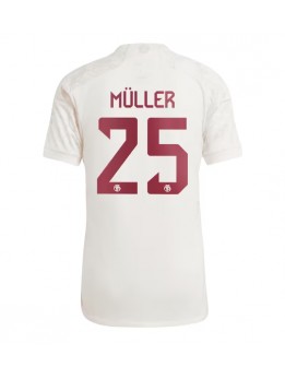 Billige Bayern Munich Thomas Muller #25 Tredjedrakt 2023-24 Kortermet